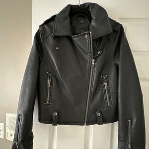 Blank NYC faux leather jacket